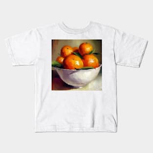 Bowl of Oranges Kids T-Shirt